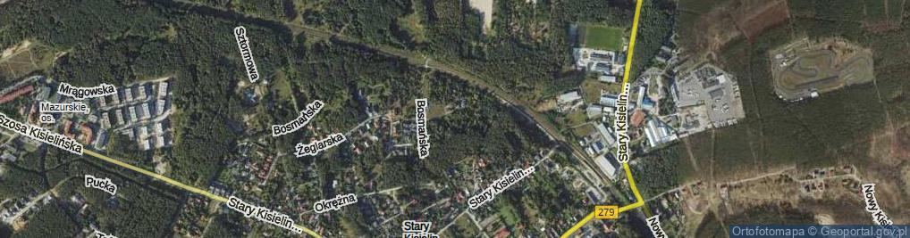 Zdjęcie satelitarne Rybacka ul.